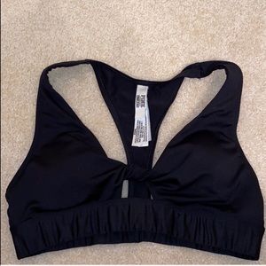 PINK: Gym to Swim Black Top